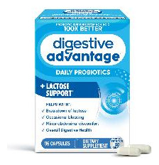 Suplemento Digestive Advantage Lactose Support 96 Comprimido - Imagem 2