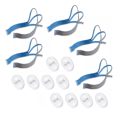 Capacete De 5 Peças Para Almofada Nasal Airfit P10, Alças De