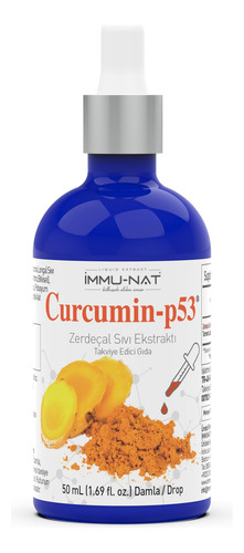 Extrato De Líquido Com Curcumina -p53 De Açafrão Immu -nat - - Imagem 2