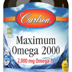 Suplemento Carlson Maximum Omega 2000 90 Cápsulas Gelatinosa