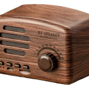 Alto-falante Bluetooth Retrô Fofo Pequeno