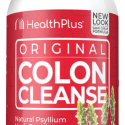 Suplemento Health Plus Colon Cleanse Natural Fiber 200 Cápsu