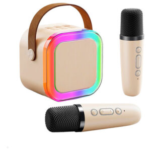 De Caixinha Microfone Bluetooth S/ Fio Youtube Karaoke