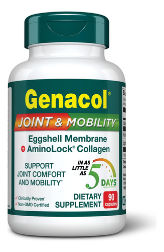 Colágeno Genacol E Membrana Natural De Casca De Ovo | Obtenh
