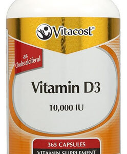 Vitacost Vitamina D3 (como Colecalciferol) - Ui - 365 Cápsul