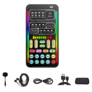 Kit Completo Do I9 Voice Changer Com Vários Efeitos De Áudio