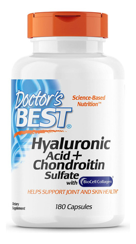 Suplemento De Ácido Hialurônico Doctor's Best Com Condroitin