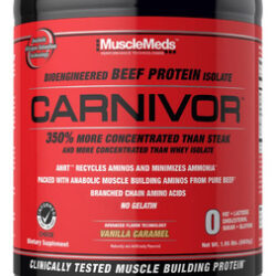 Suplemento Musclemeds Carnivor Vanilla Caramel 885g