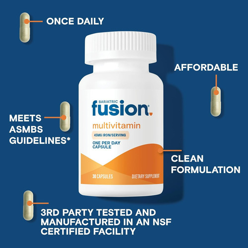 Fusão Bariátrica Um Multivitamínico Bariátrico Por Dia Com - Imagem 4