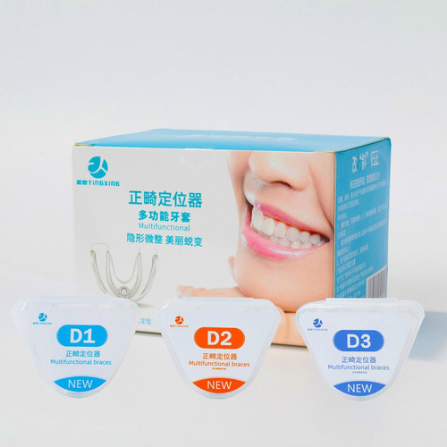 Corretor De Dentes, 3 Peças, Aparelho Ortodôntico Para Adult - Imagem 9
