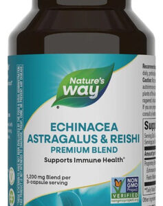 Natures Way EBrasilcea Astragalus & Reishi, Suporte Imunológi