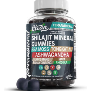 Gommias Terramineral Shilajit Com Moss Sea Irlandês Tongkat