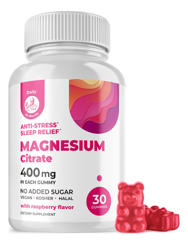 Suplemento Dr. Moritz Magnesium Gummies Sem Açúcar