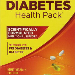 Pacote Diário Saudável Para Diabetes Nature Made, 60 Pacotes
