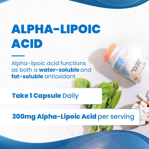 Suplemento De Ácido Alfa-lipóico Doctor's Best 300 Mg 180 Co - Imagem 4