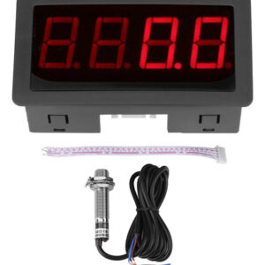 Aruoy Tacômetro Digital Led De 4 Rpm Medidor De Velocidade