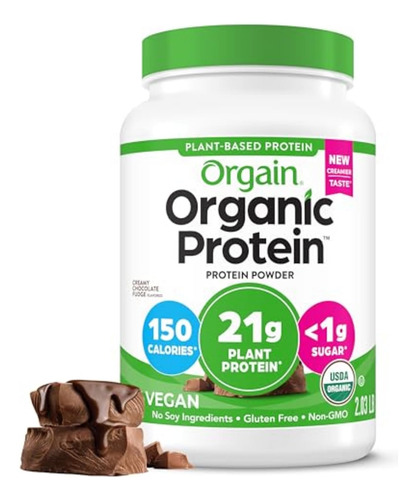 Suplemento Orgain, Vegan, Biológico, 920 Gramas