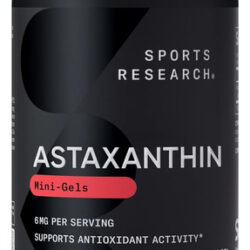 Sports Research® Astaxantina Em Cápsulas Moles Com Coco O...