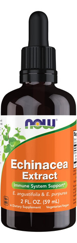 Now Foods Supplements, Extrato Líquido De Equinácea Com Cont
