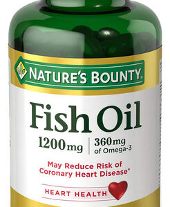 Suplemento Nature's Bounty Óleo De Peixe Omega 3 1200 Mg 120