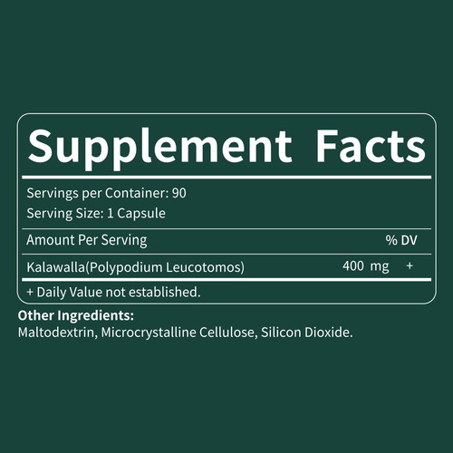 Cápsulas De Raiz Fuenvegtal Kalawalla, Suplementos De Extrat - Imagem 6