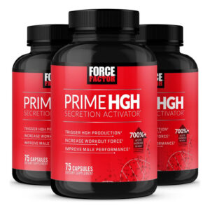 Force Factor Prime Hgh Secretator Activator, 3-pacote, Suple