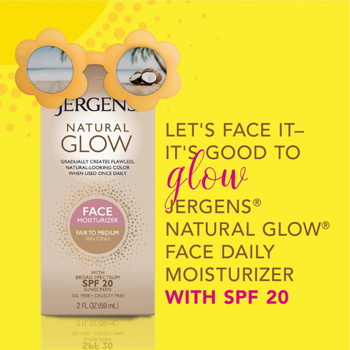 Hidratante Jergens Natural Glow +firmador Com Spf 20 220ml - Imagem 6