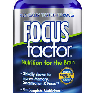 Suplemento Focus Factor Para O Cérebro - 180 Comprimidos
