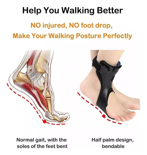 Órtese Para Pé Caído Órtese De Pé Varo Para Hemiplegia - Imagem 4