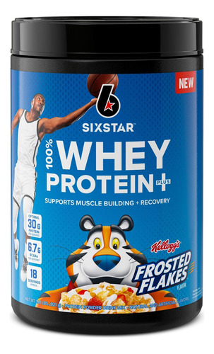 Proteína Whey Em Pó Six Star Plus | Construção E Recuperação