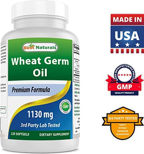 Óleo De Gérmen De Trigo Best Naturals 1130 Mg 120 Cápsulas - Imagem 5
