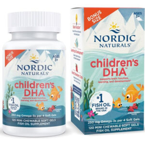 Nordic Naturals Kids Dha 120 Softgels Mastigaveis