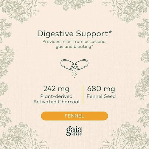 Gaia Herbs, Gases E Inchaço - Proporciona Alívio De - Imagem 3