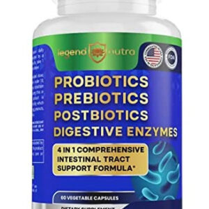 Legend Nutra Probióticos Prebióticos Pós-bióticos Enzimas 4