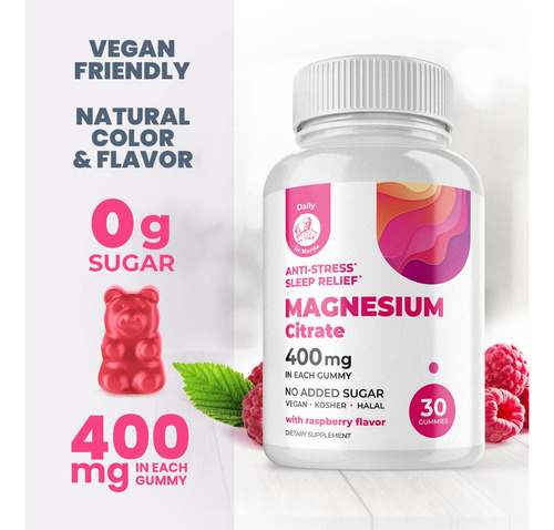 Suplemento Dr. Moritz Magnesium Gummies Sem Açúcar - Imagem 2