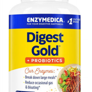 Suplemento Enzymedica Digest Gold + Probióticos 90 Cápsulas