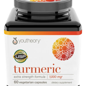 Suplemento Youtheory Curcuma Curcumina Com Bioperina 60 Cáps