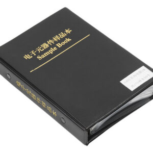 Pasta Variada De Resistores Smd, Livro De Amostras Combinado