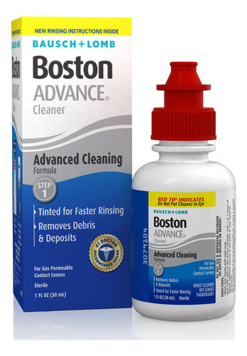Solução De Lentes De Contato Da Boston Advance Gas