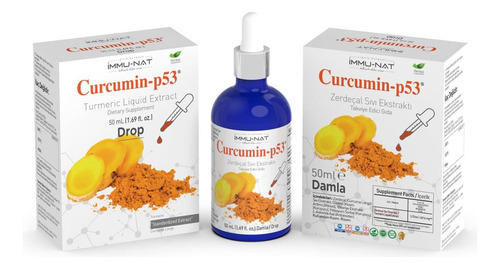 Extrato De Líquido Com Curcumina -p53 De Açafrão Immu -nat -