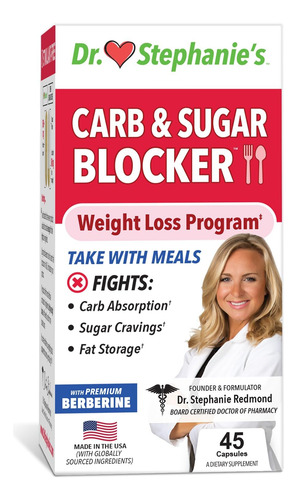Pharmaganics Dr. Stephanies Mealtime Carb & Sugar Blocker -
