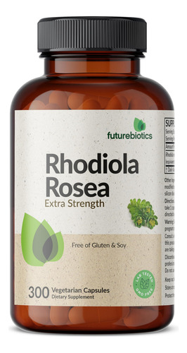 Suplemento Futurebiotics Rhodiola Rosea Powder 300 Cápsulas