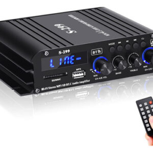 Amplificador De Áudio Woopker S-299 Bt5.0 40w Amp 4.1 Canais