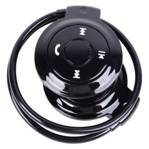 Fone De Ouvido Bluetooth Clear Hifi Sound Dobrável Wrap Arou