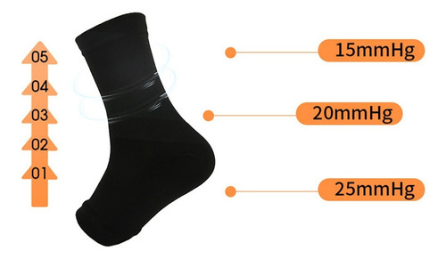 6 Pares De Meias De Neurocompressão, - Imagem 6