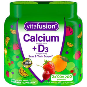 Vitafusion Calcium 500mg+d3 1000iu 100 Gomas Kit 2