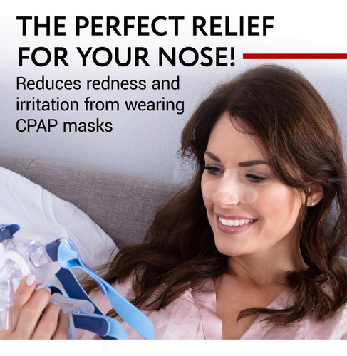 10 Protetores Nasais Protetor Nasal Para Máscara De Cpap - Imagem 2