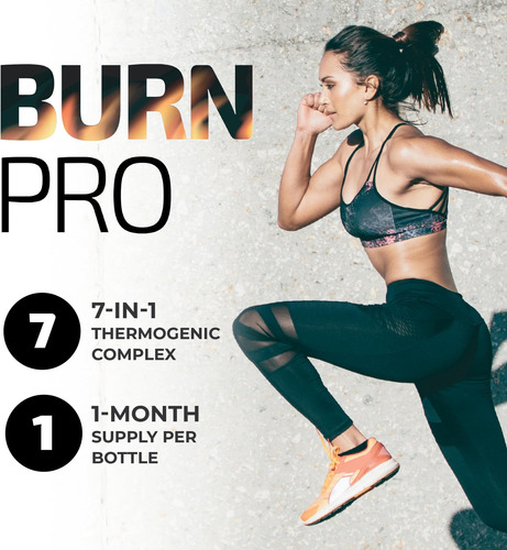 Burn Pro 7 Em 1 Impulsionador Do Metabolismo Termogênico | S - Imagem 7