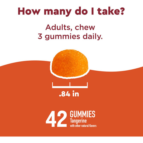 Suplemento Nature Made Wellblends Immunemax Gummies 42 Unida - Imagem 4