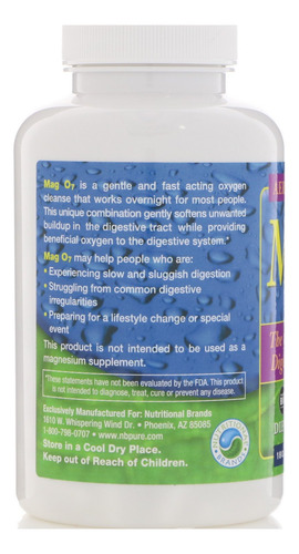 Cápsulas De Limpeza Digestiva Mag O7 Oxygen W/ Magnésio 60 C - Imagem 3